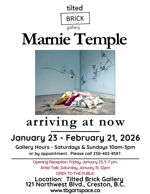 arriving at now by Marnie Temple