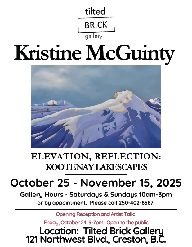 Elevation, Reflection: Kootenay
LakeScapes by Kristine McGuinty